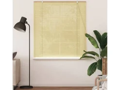 Sale Persianas y opacas naturales 150 x 160 cm Bambú Marru00f3n
