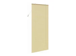 Ropa De Casa-Persianas y opacas naturales 80 x 220 cm Bambú Marru00f3n