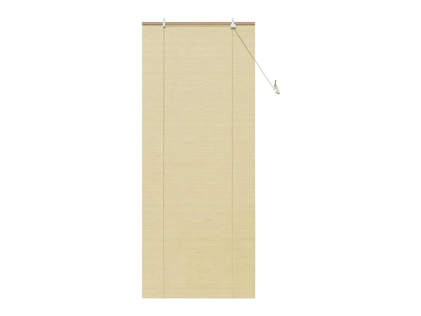 Ropa De Casa-Persianas y opacas naturales 80 x 220 cm Bambú Marru00f3n
