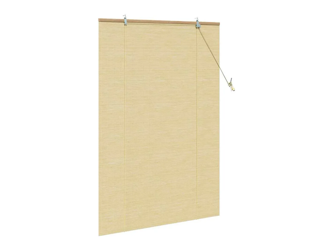 Best Persianas y opacas naturales 120 x 160 cm Bambú Marru00f3n