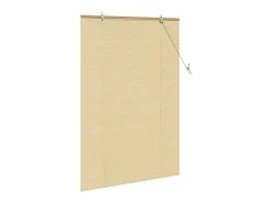 Ropa De Casa-Persianas y opacas naturales 100 x 160 cm Bambú Marru00f3n