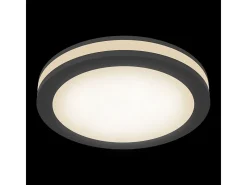 Maytoni Plafón-Phanton Downlight LED Integrado Negro