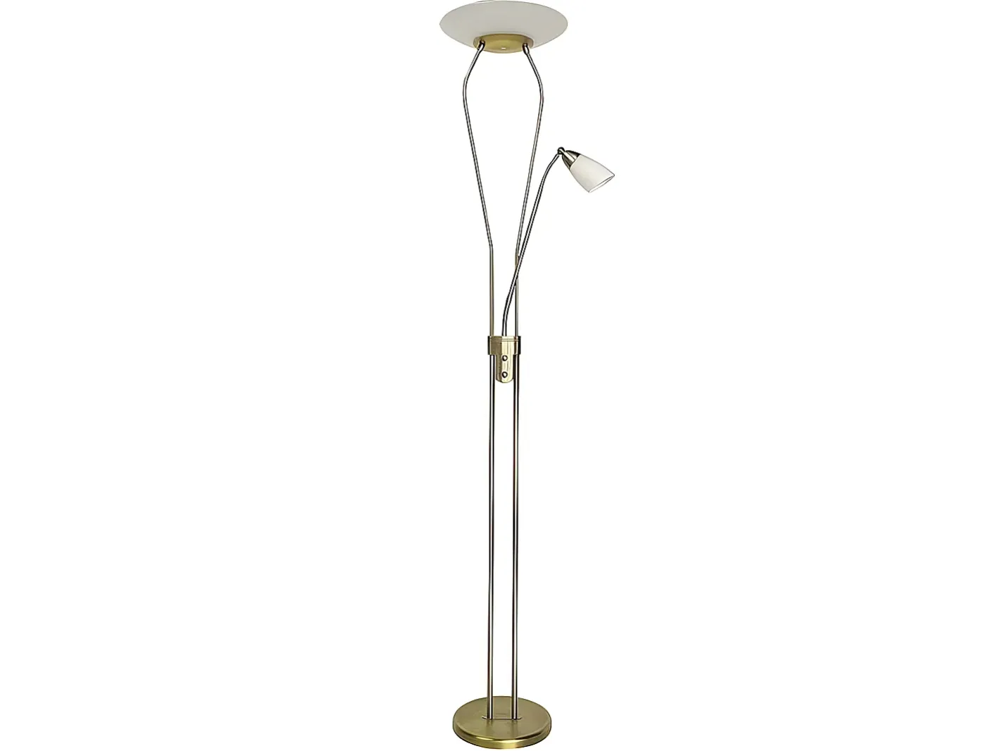 Clearance AKUNADECOR Pie De Salon Wolf Led Con Punto Lector 18+5w Dorado