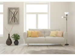 AKUNADECOR Pie De Salon Rigel 1xe27+1xe14 Marron 180 Cm Marru00f3n Online