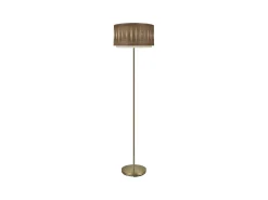 AKUNADECOR Pie Salon Modelo Alexandra Madera Oscura Modelo Dorado New