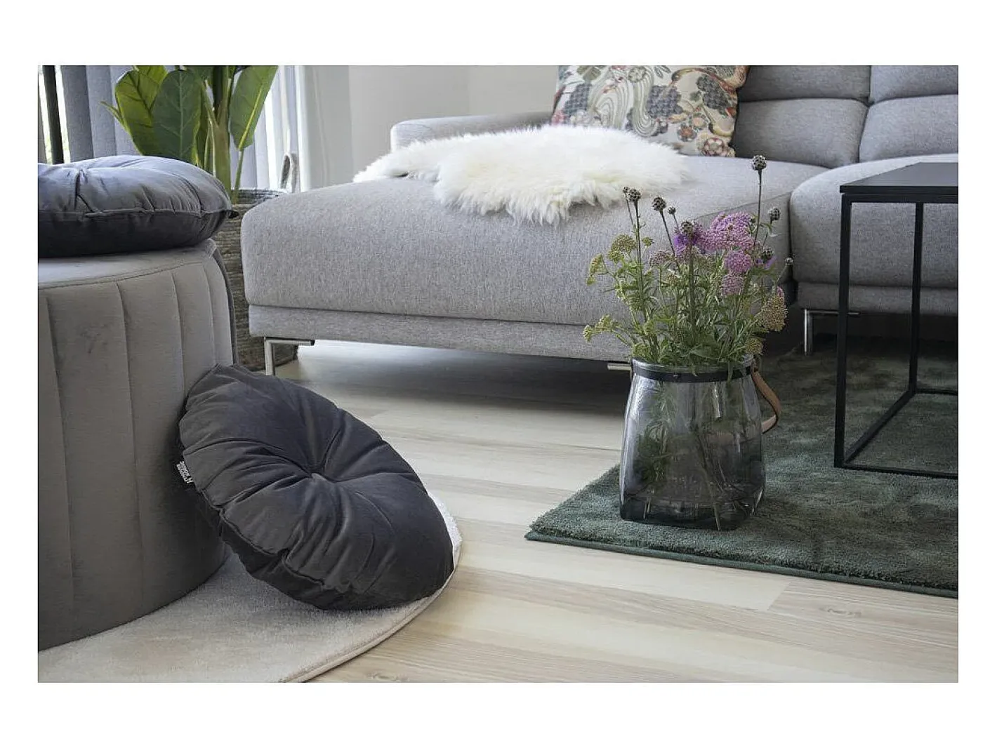 Ropa De Casa-Piel de cordero marfil 50x85 cm Blanco
