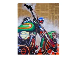 MCW Pintura al óleo moto pintada a mano Multicolor Outlet