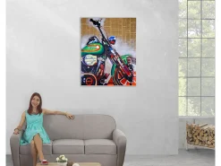 MCW Pintura al óleo moto pintada a mano Multicolor Outlet