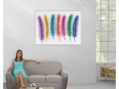 MCW Pintura al óleo plumas pintadas a mano Multicolor Online