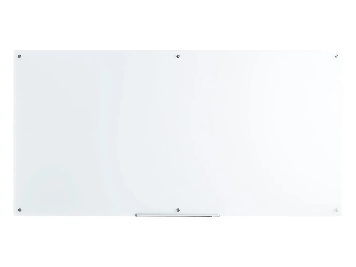 Póster-Pizarra Magnética de Cristal SucceBuy, 182,9x91,5 cm, Borrado en Seco Sin Marco Blanco