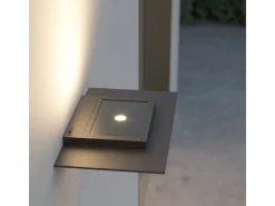 Outlet Pla Corten - Aplique de pared LED de 35 W con interruptor CCT 2700K/3200K/4000K en aluminio, luz de pared ascendente - Beneito & Faure Marru00f3n