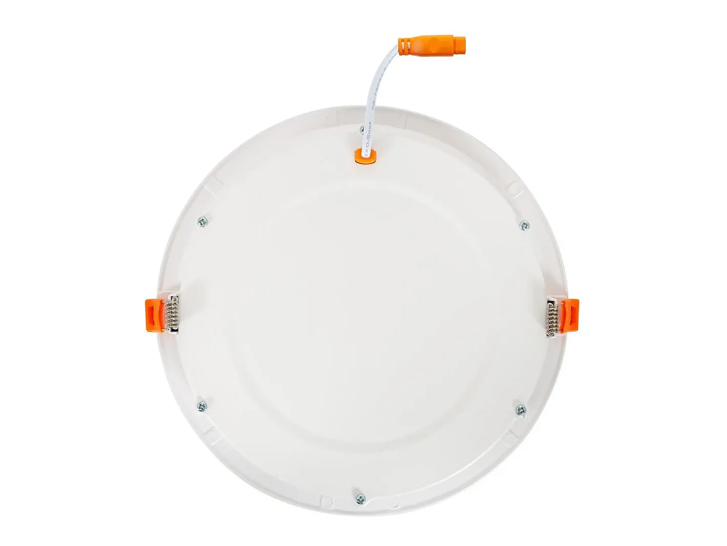 Ledkia Iluminación Exterior-Placa LED 20W Circular CCT Seleccionable Microprismático Corte Ø 205 mm No Flicker 2700K - 4000K - 6000K Seleccionable (Cálido-Neutro-Frío) Blanco