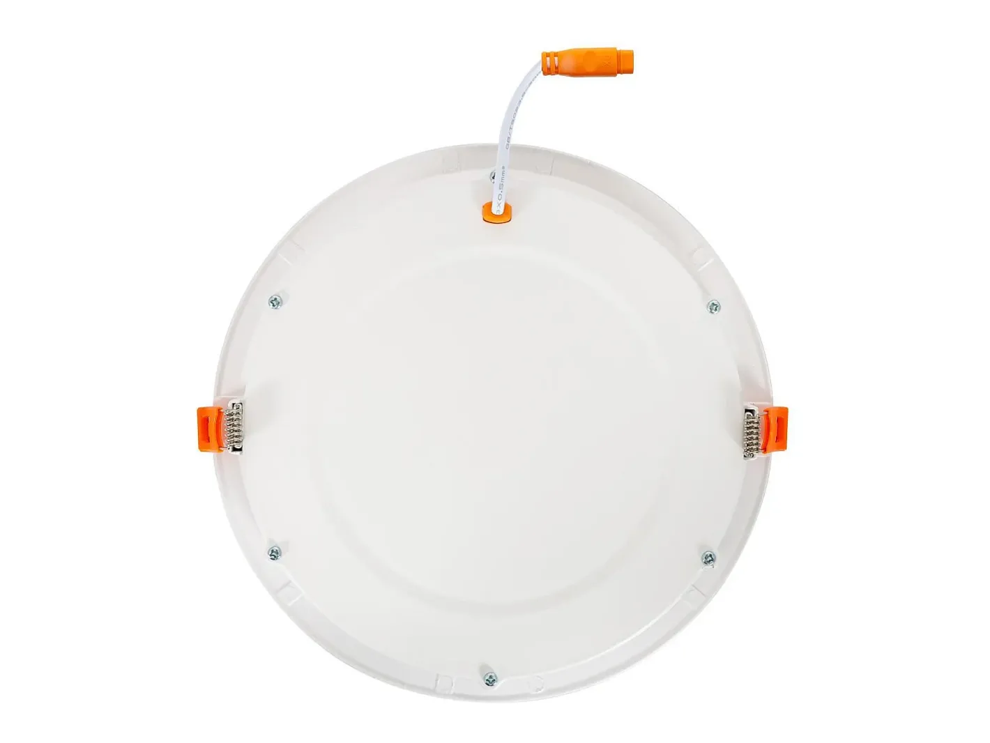 Ledkia Iluminación Exterior-Placa LED 20W Circular CCT Seleccionable Microprismático Corte Ø 205 mm No Flicker 2700K - 4000K - 6000K Seleccionable (Cálido-Neutro-Frío) Blanco