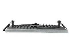Ledkia Lámpara Suspendida-Placa LED 16W Cuadrada High Lumen Corte Ø135 mm Silver 4000K Neutro Blanco