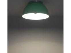 Ledkia Plafón Circular Aluminio Ø305 mm Bosco Silver Verde Celadón Multicolor