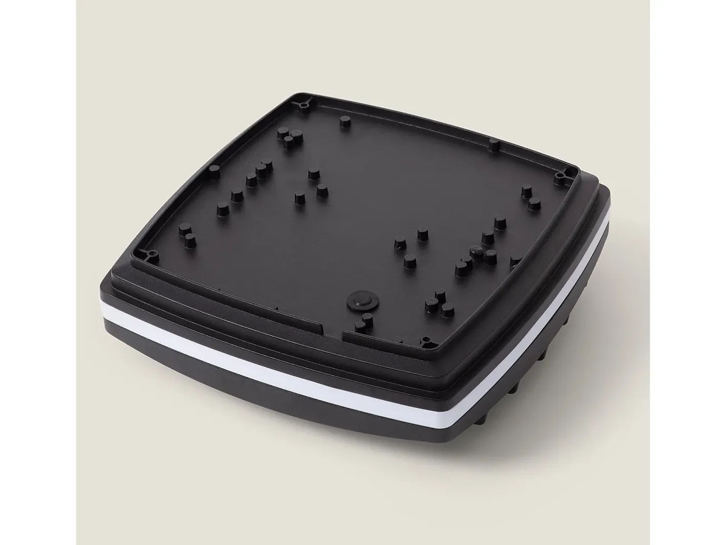 Ledkia Plafón Cuadrado Aluminio para Exterior 300x300 mm Domia Negro Multicolor Clearance