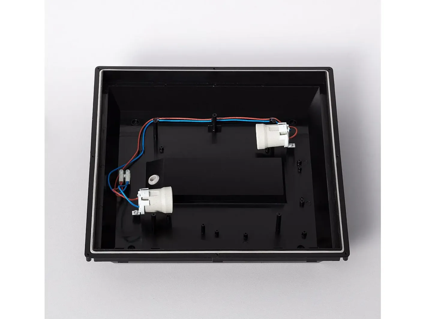 Ledkia Plafón Cuadrado para Exterior IP65 Julius Negro Multicolor Clearance