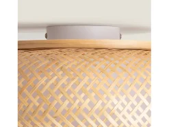 Sale Ledkia Plafón de Techo Bambú Dalia Natural Multicolor