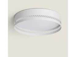 Ledkia Plafón de Techo LED 40W Metal Walital L Blanco Outlet