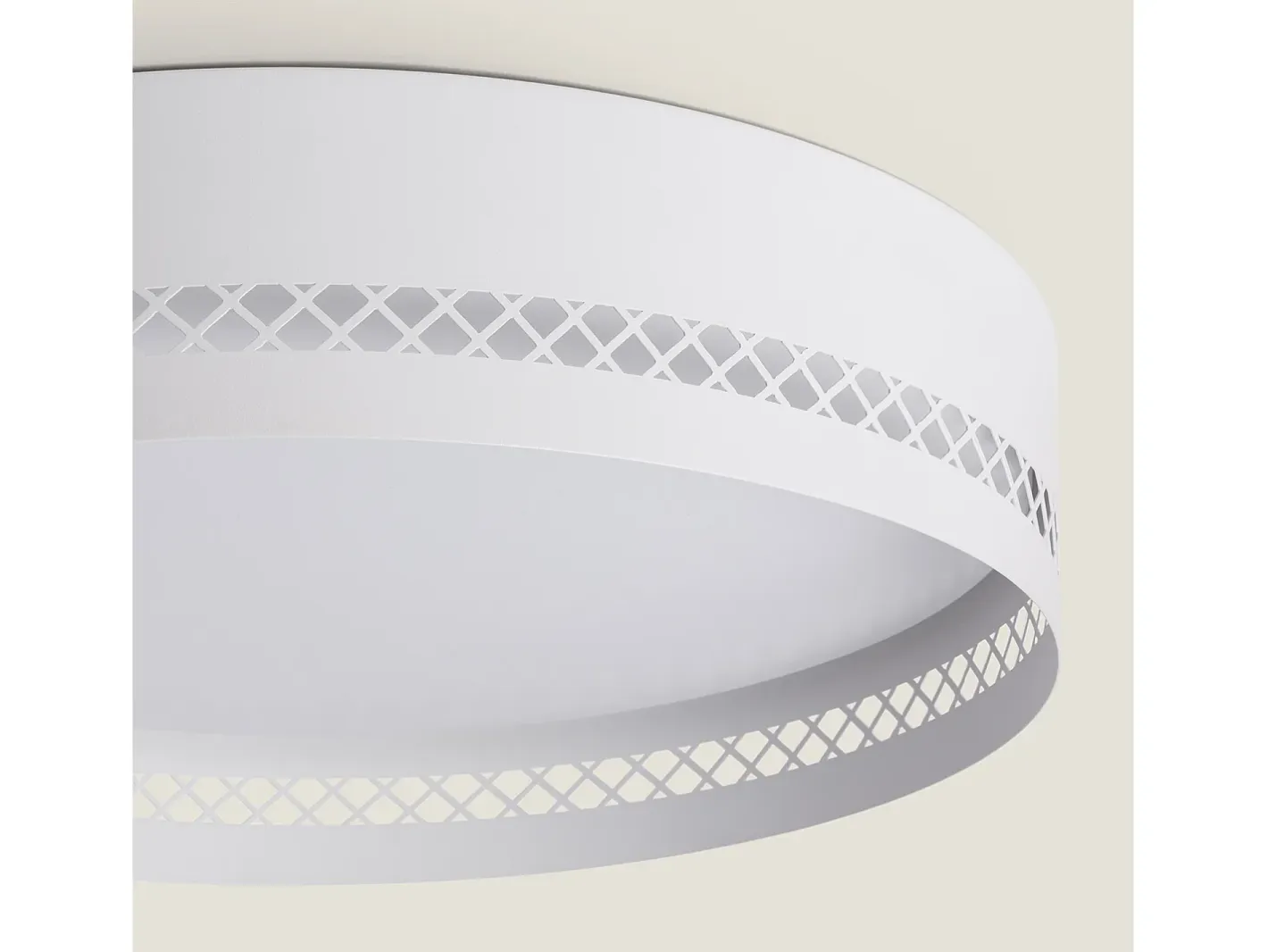 Ledkia Plafón de Techo LED 40W Metal Walital L Blanco Outlet