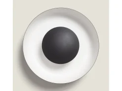 Ledkia Plafón de Techo LED 20W Metal Duval Negro Sale