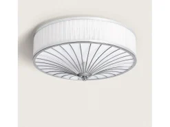 Online Ledkia Plafón de Techo Metal Crisotelo Cromado Multicolor