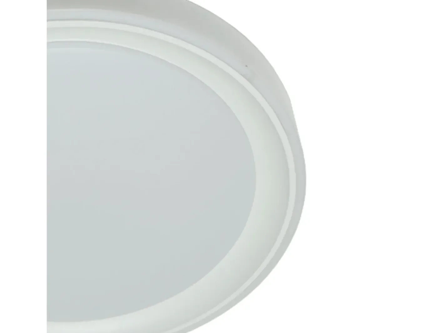 Plafón-Plafón Kigali mini Bel Air 48W luz LED 4800 lm con mando regulador Ø40 cm Blanco