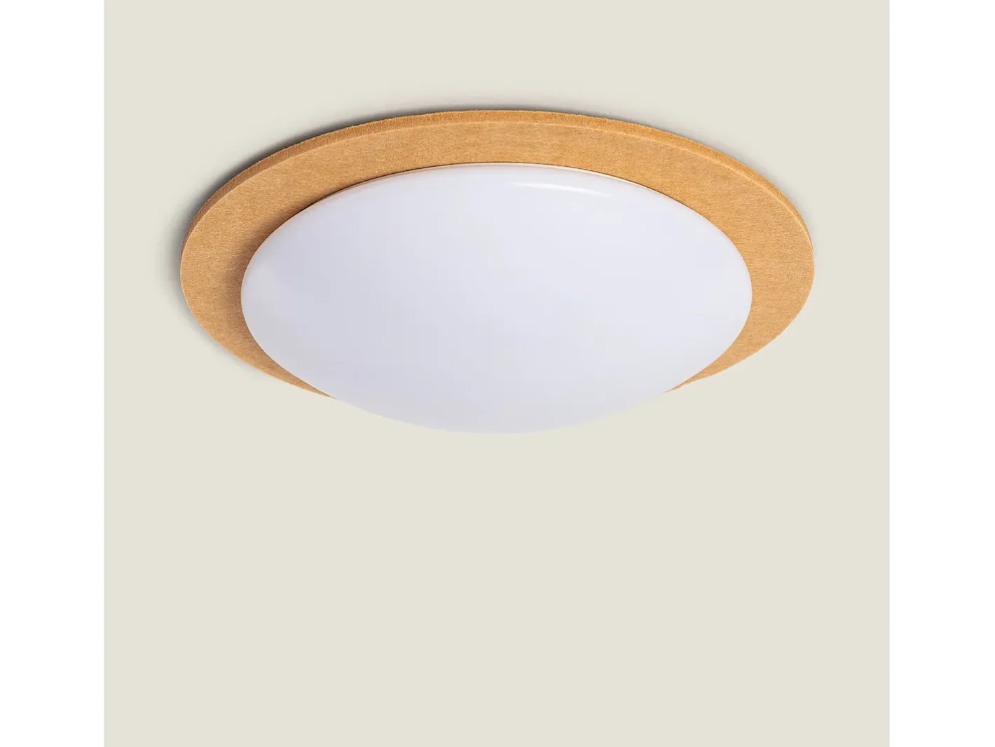 Ledkia Plafón LED Acústico 18W Circular Fieltro Ø460 mm CCT Seleccionable Lezhan Gris Online