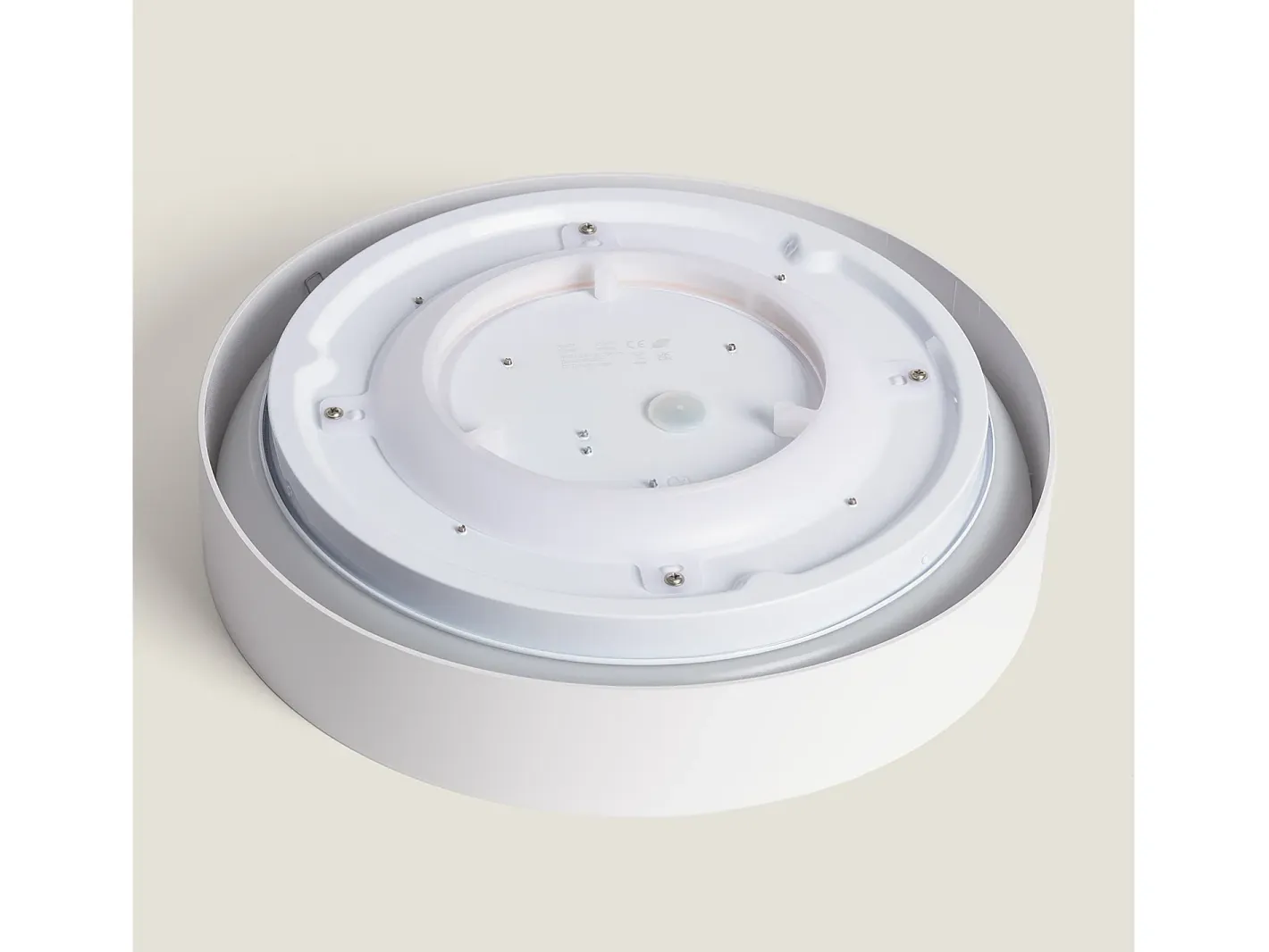 Ledkia Plafón LED Techo 17W CCT Seleccionable Ø300 mm Sfere Con Modo Noche Seleccionable (Cálido-Neutro-Frío) Multicolor Best