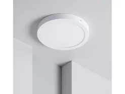 Ledkia Plafón-Plafón LED 24W Circular Ø295 mm 6000K Blanco Frío Multicolor