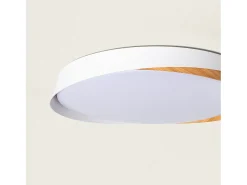 Outlet Ledkia Plafón LED 36W Circular Ø520 mm CCT Seleccionable Nil Blanco