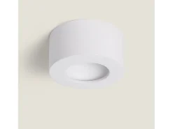 Discount Ledkia Plafón LED 8W Circular Aluminio Luz Indirecta Ø105 mm Tokkai 4000K Neutro Blanco