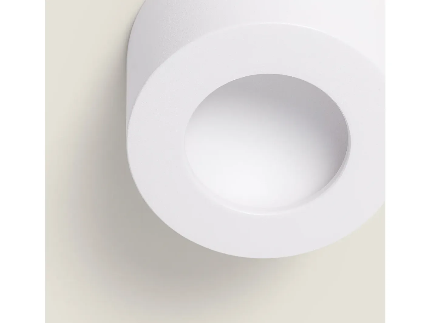 Discount Ledkia Plafón LED 8W Circular Aluminio Luz Indirecta Ø105 mm Tokkai 4000K Neutro Blanco