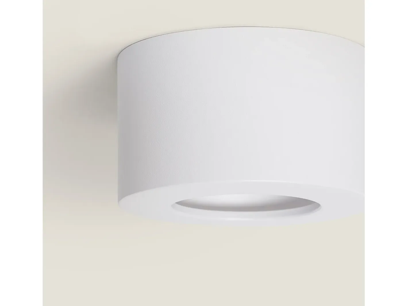 Discount Ledkia Plafón LED 8W Circular Aluminio Luz Indirecta Ø105 mm Tokkai 4000K Neutro Blanco
