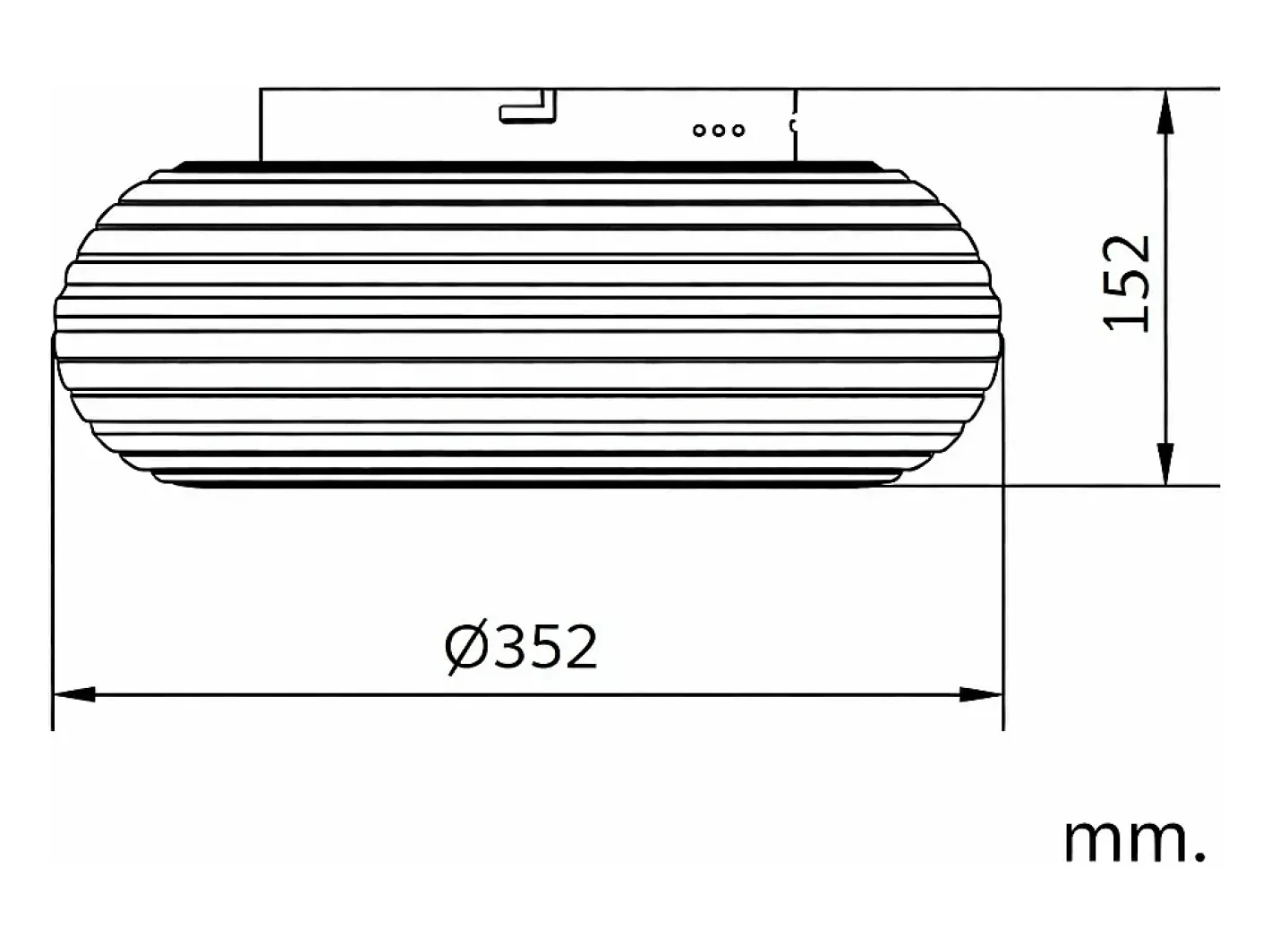 Outlet Ledkia Plafón LED 24W Circular Metal Ø350 mm Junai Blanco