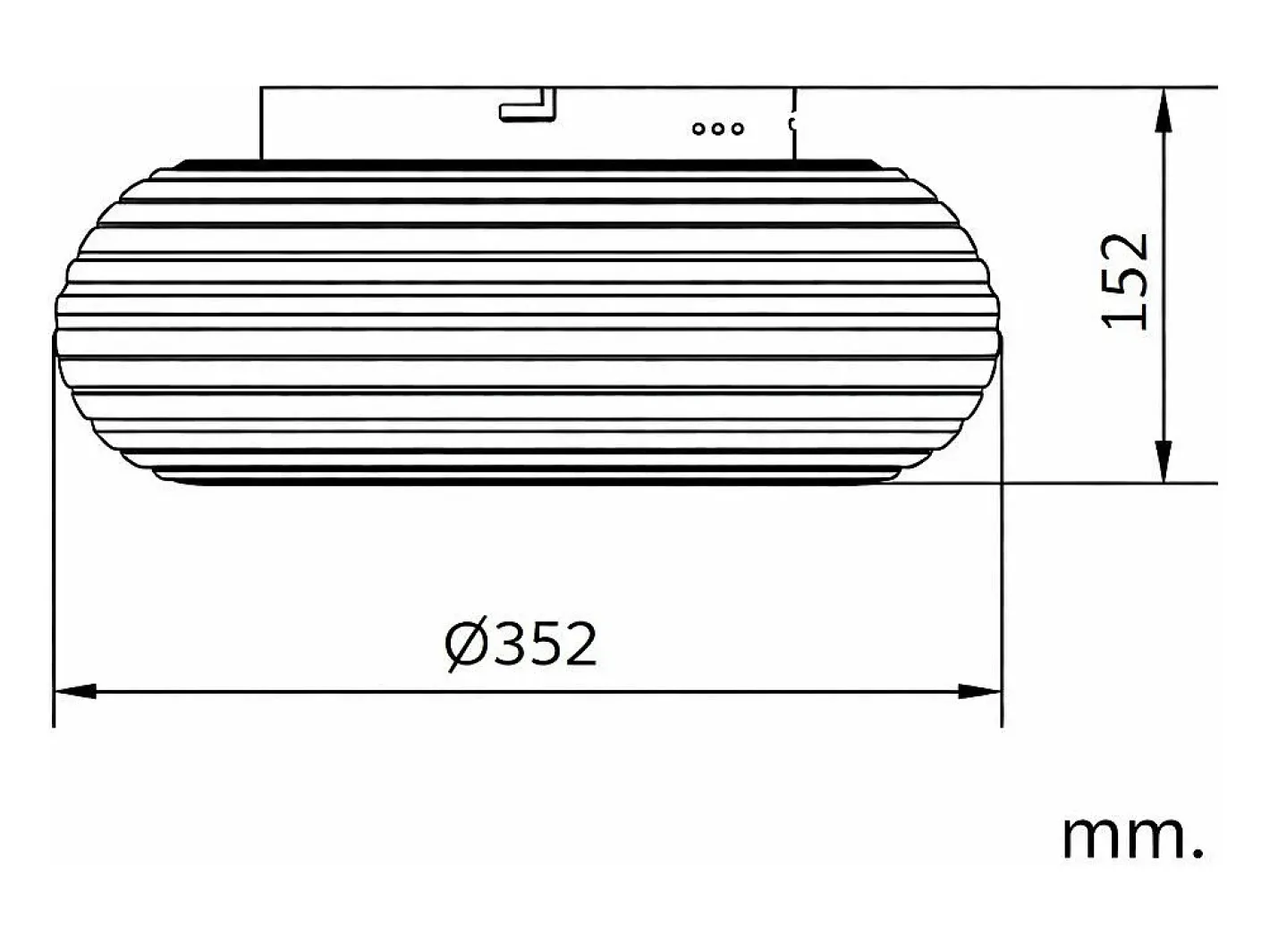 Outlet Ledkia Plafón LED 24W Circular Metal Ø350 mm Junai Blanco