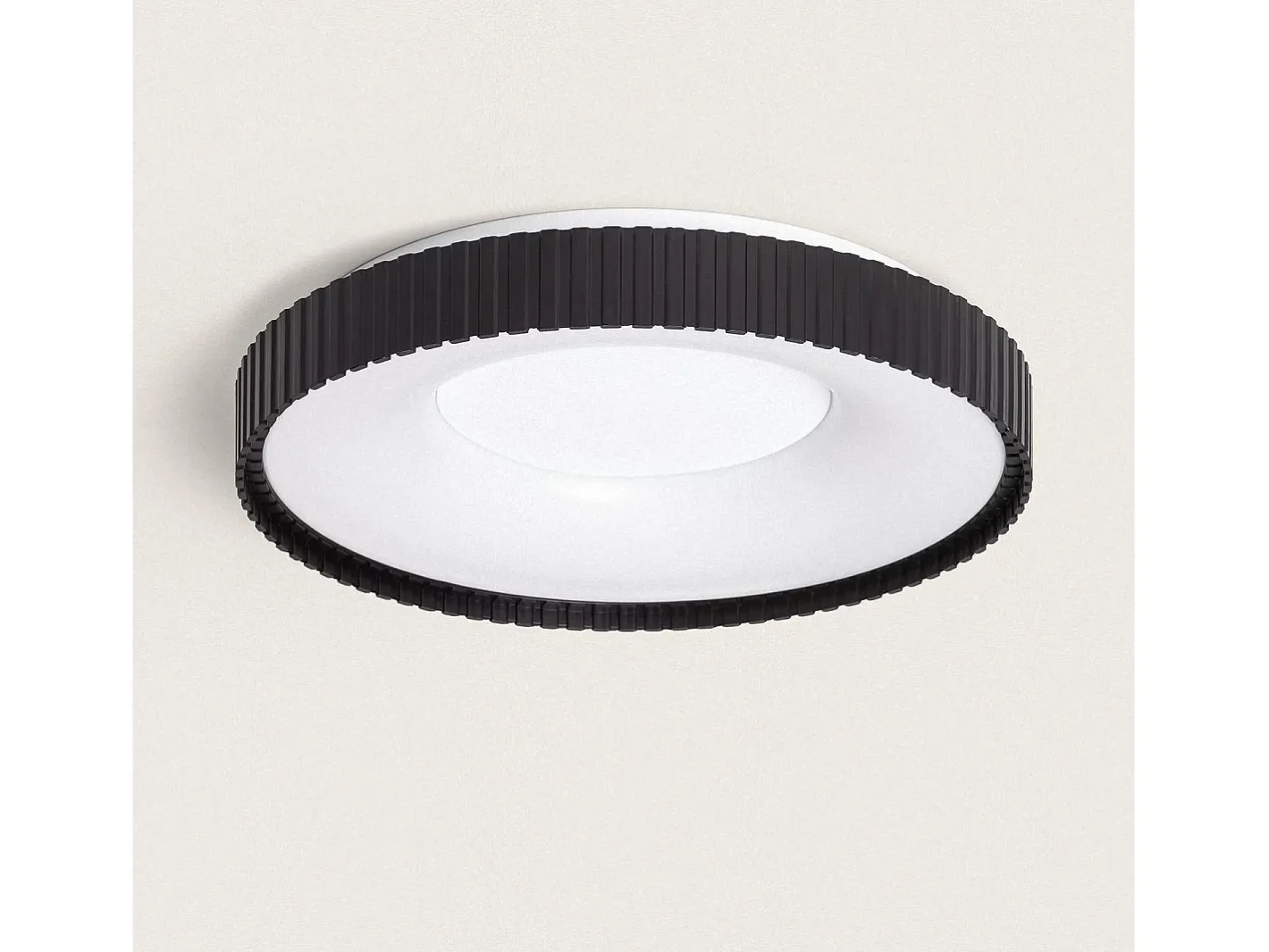 Ledkia Plafón LED 24W Circular Metal CCT Seleccionable Guerin Negro Online