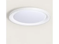 Best Ledkia Plafón LED 24W Circular Metal Karry Ø500 mm CCT Seleccionable 2200K - 3000K - 4000K CCT Blanco