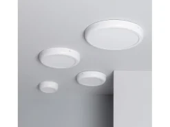 Outlet Ledkia Plafón LED 6W Circular Metal Ø125 mm Design White 6000K Blanco Frío Multicolor