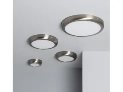 Hot Ledkia Plafón LED 24W Circular Metal Ø300 mm Design Silver 2900K - 3200K Blanco Cálido Multicolor