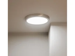 Hot Ledkia Plafón LED 24W Circular Metal Ø300 mm Design Silver 2900K - 3200K Blanco Cálido Multicolor