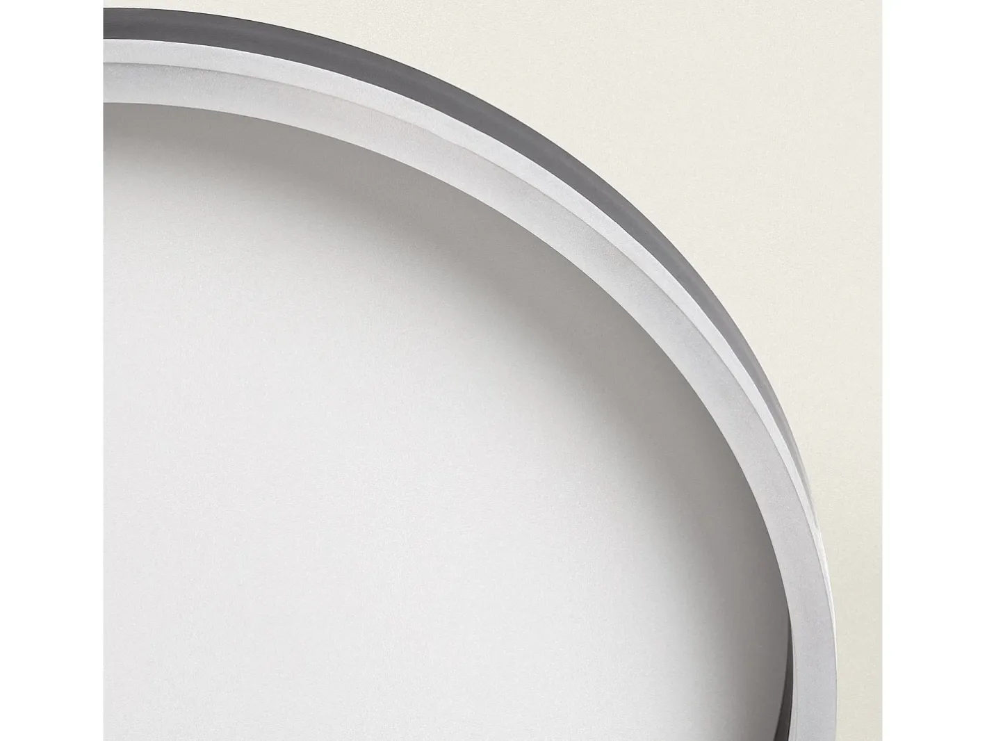 Ledkia Plafón LED 24W Circular Metal CCT Seleccionable Zuse 2200K - 3000K - 4000K CCT Blanco Hot