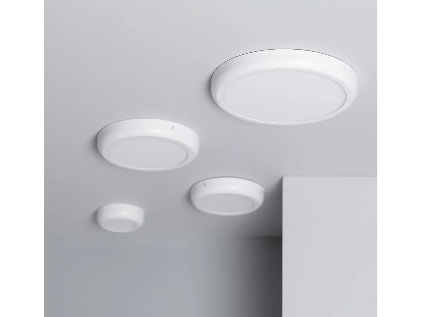 Hot Ledkia Plafón LED 24W Circular Metal Ø300 mm Design White 4000K Blanco Neutro Multicolor