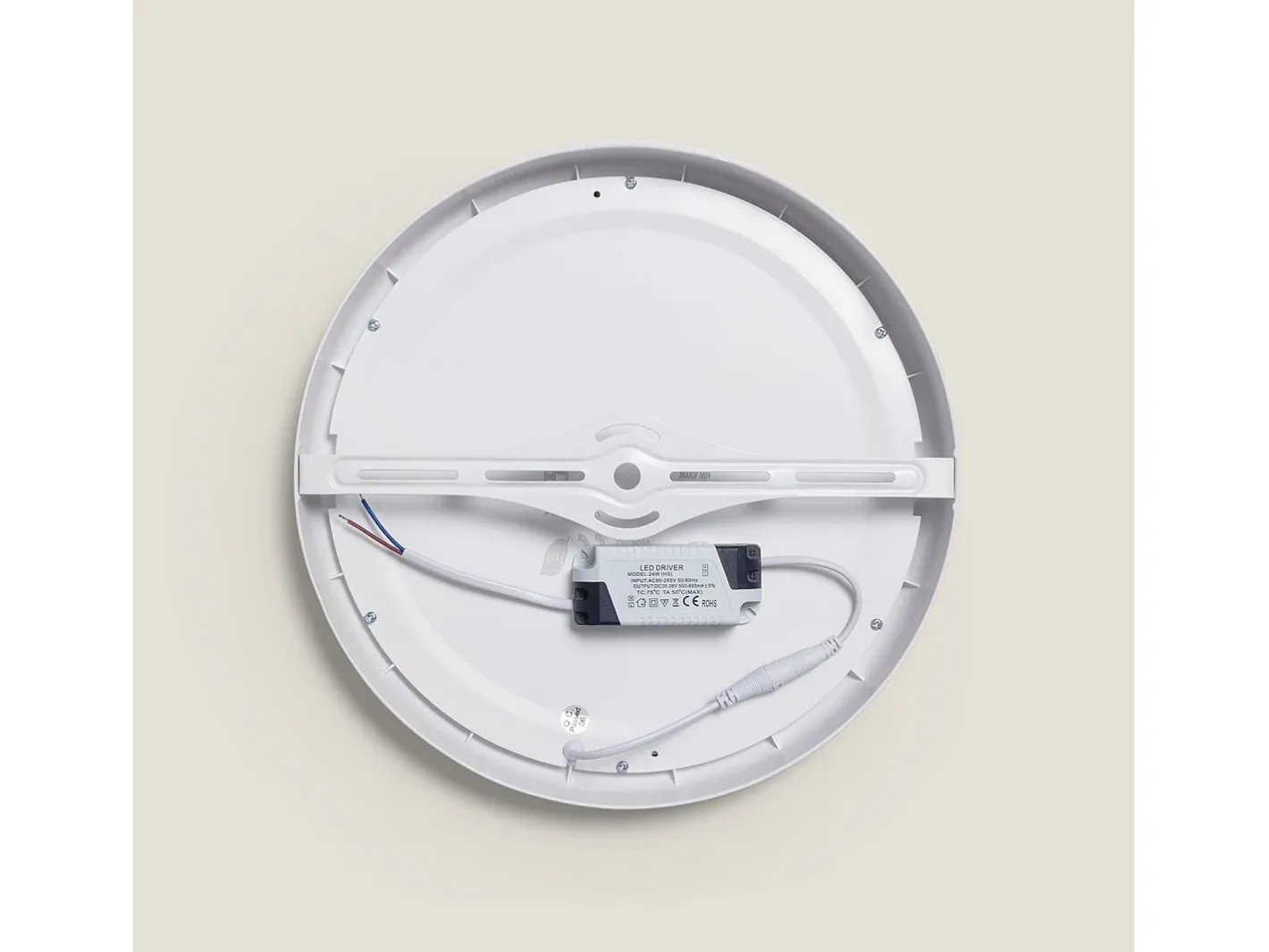 Hot Ledkia Plafón LED 24W Circular Metal Ø300 mm Design White 4000K Blanco Neutro Multicolor