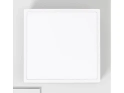 Ledkia Plafón-Plafón LED 30W Cuadrado Superslim CCT Seleccionable 400x400 mm Seleccionable (Cálido-Neutro-Frío) Multicolor