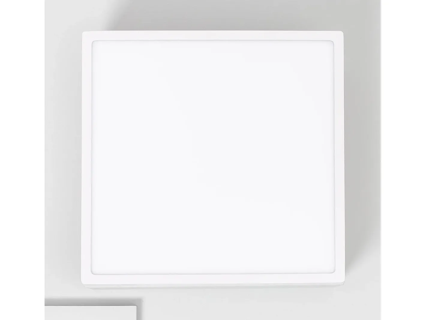Ledkia Plafón-Plafón LED 30W Cuadrado Superslim CCT Seleccionable 400x400 mm Seleccionable (Cálido-Neutro-Frío) Multicolor