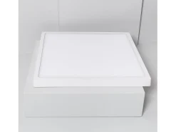 Ledkia Plafón-Plafón LED 30W Cuadrado Superslim CCT Seleccionable 400x400 mm Seleccionable (Cálido-Neutro-Frío) Multicolor