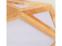Ledkia Plafón LED 20W Madera CCT Seleccionable Altigen Madera Multicolor