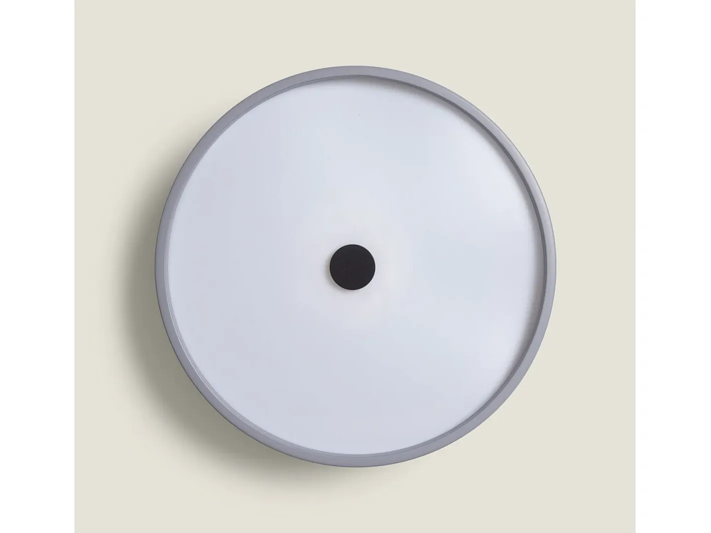 Ledkia Plafón LED 24W Metal Ø350 mm CCT Seleccionable Eyelight Oscuro Gris Outlet