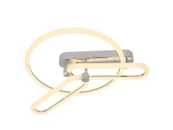 Online AKUNADECOR Plafon Led Regulable C. Remoto Modelo Adhara Cromo Plateado